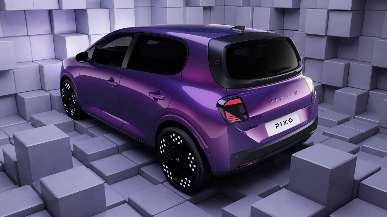 Nissan rullar ut lilla elbilen Pixo