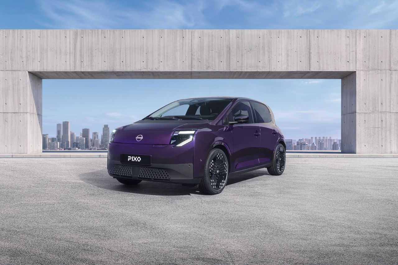 Nissan rullar ut lilla elbilen Pixo
