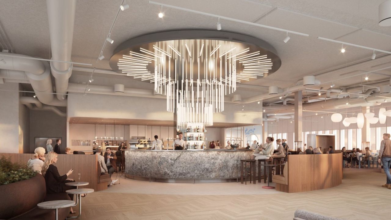 Här är SAS nya lounge på Köpenhamns flygplats 