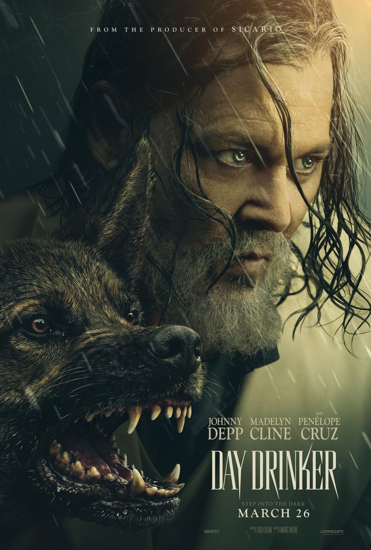 Johnny Depp krökar på en båt i ny film