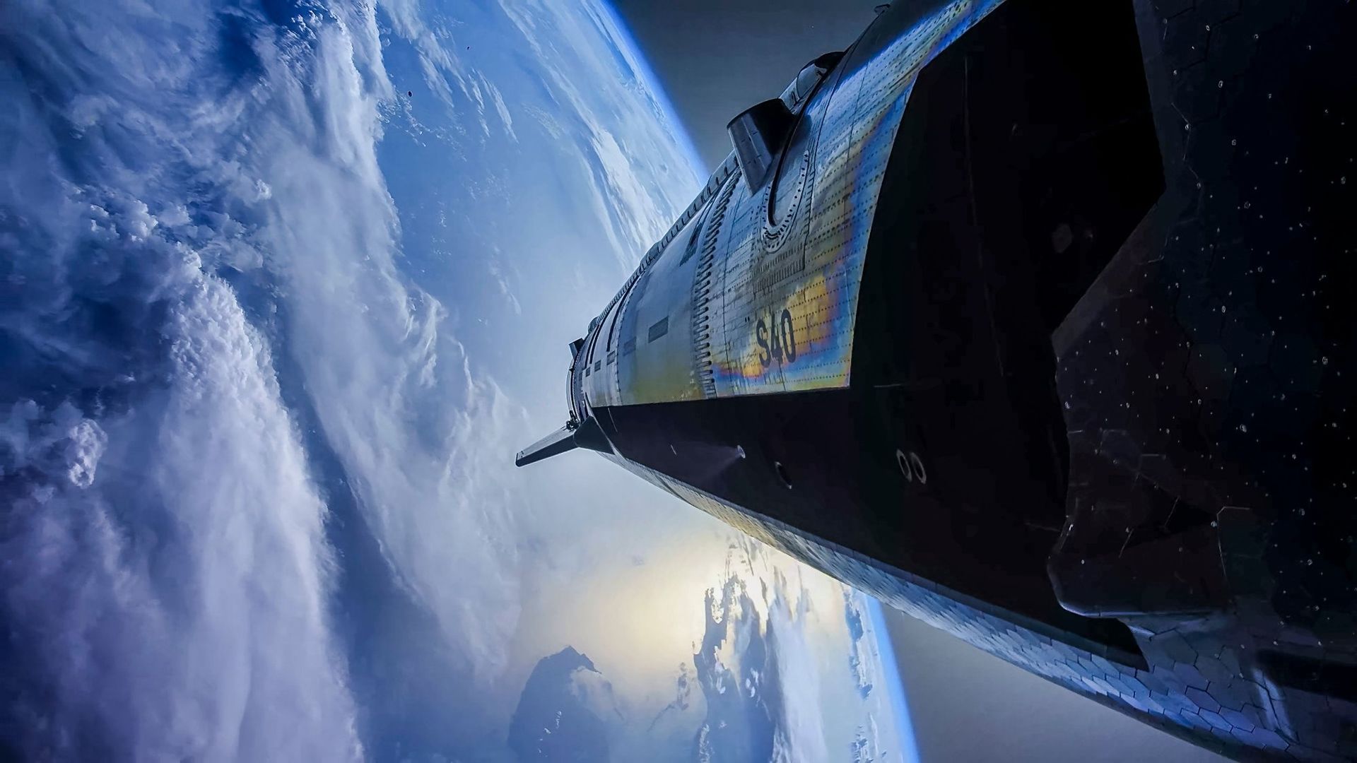 Idag ska Starship lägga sig i omloppsbana runt jorden