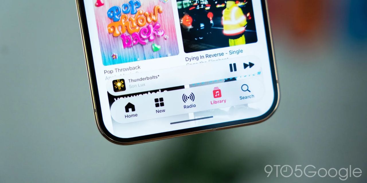 Liquid Glass nu på Android