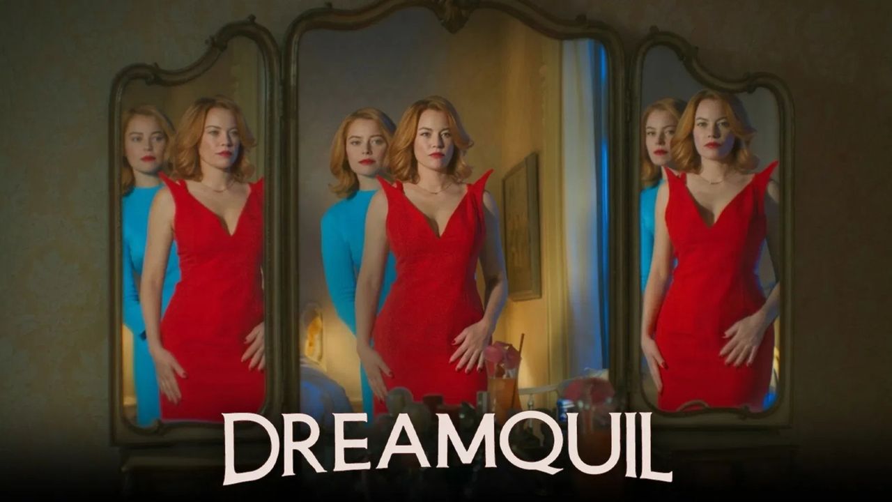 Dubbelt upp av Elisabeth Banks i DreamQuil