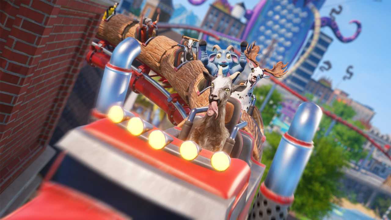 Snart kan du besöka ett nöjesfält i Goat Simulator 3
