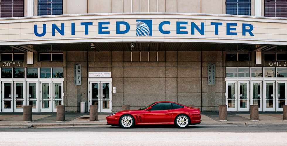Michael Jordans Ferrari 550 Maranello satte säljrekord