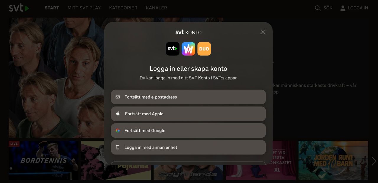 Snart måste du logga in på SVT Play