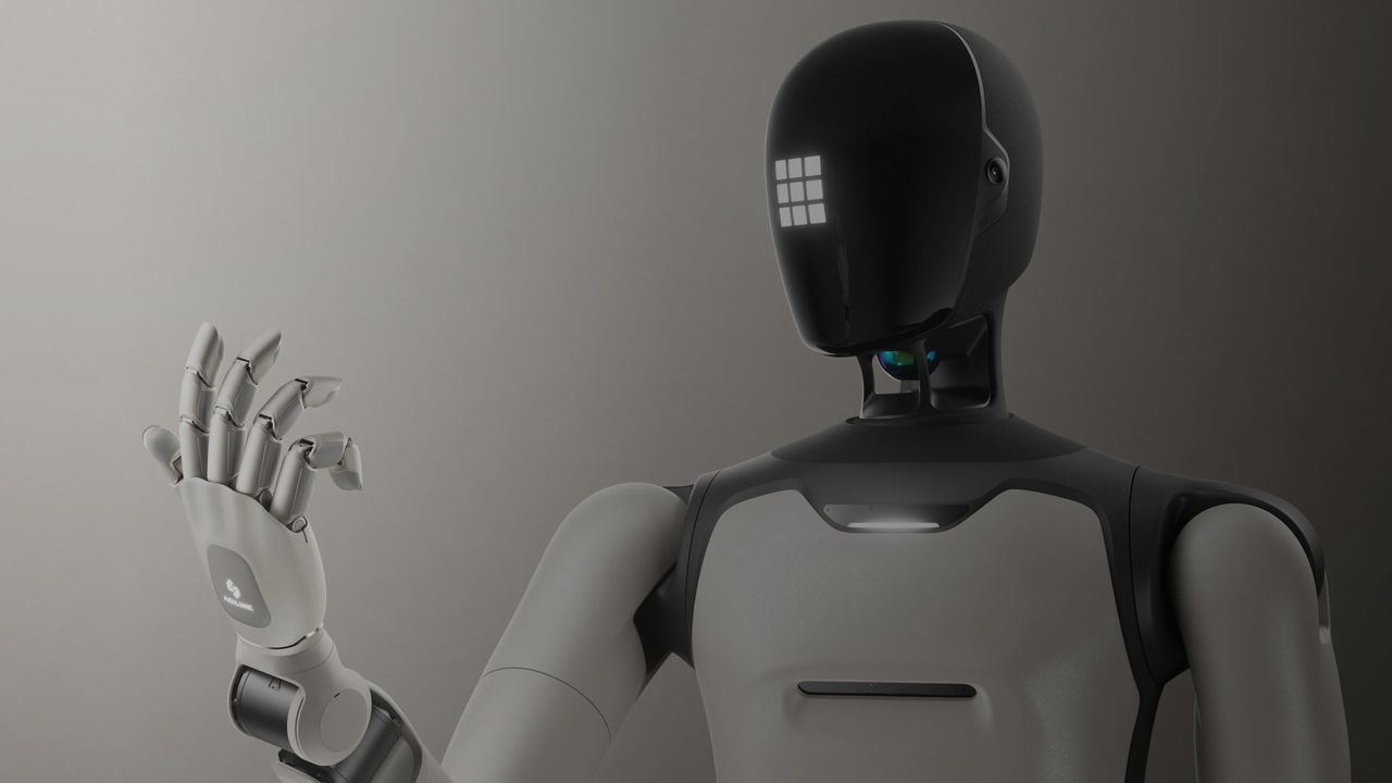 Agilink visar robothand med extrem precision