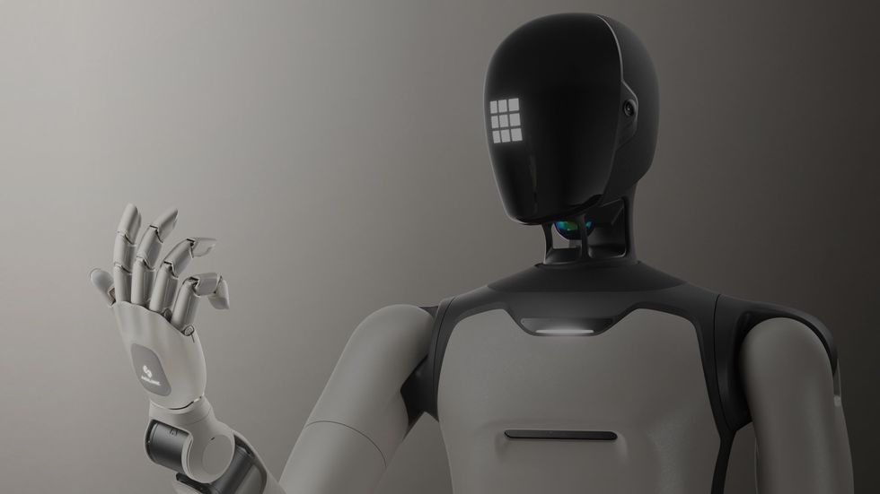 Agilink visar robothand med extrem precision
