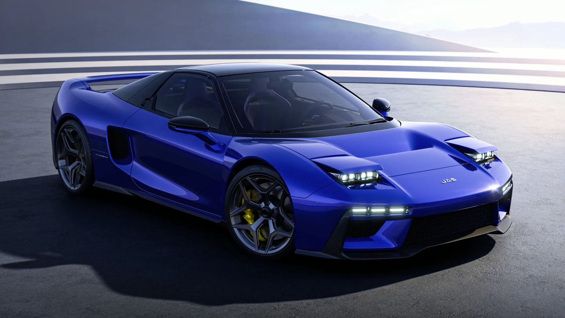 Här är den färdiga hyllningen till gamla Honda NSX