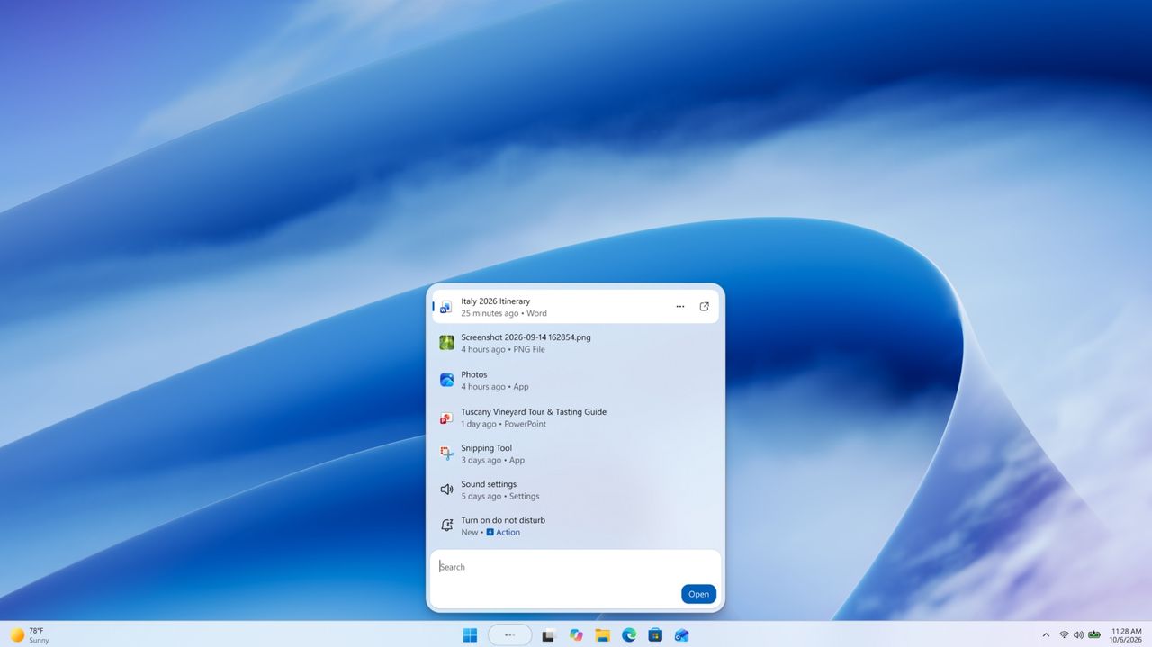 Microsoft bygger om sökfunktionen i Windows 11