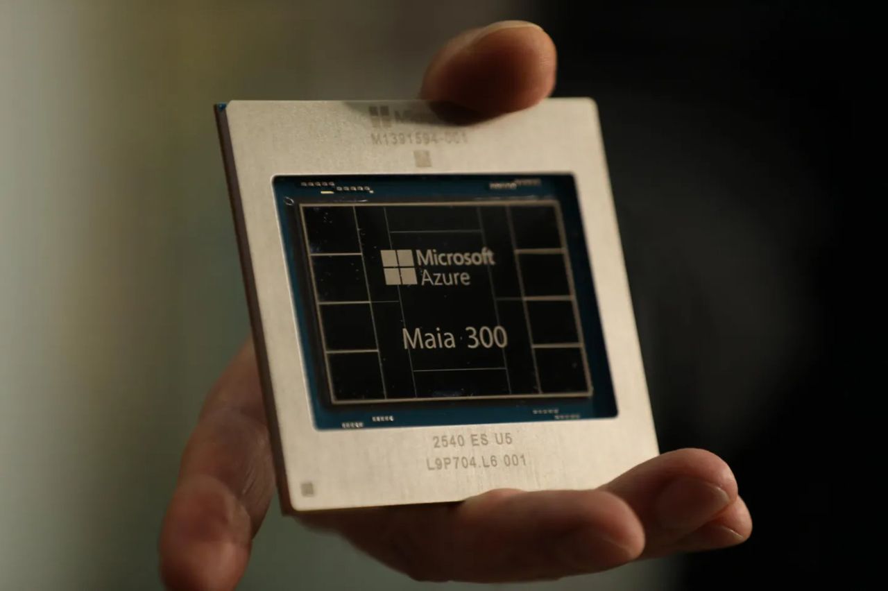 Microsoft visar upp nya AI-chippet Maia 300