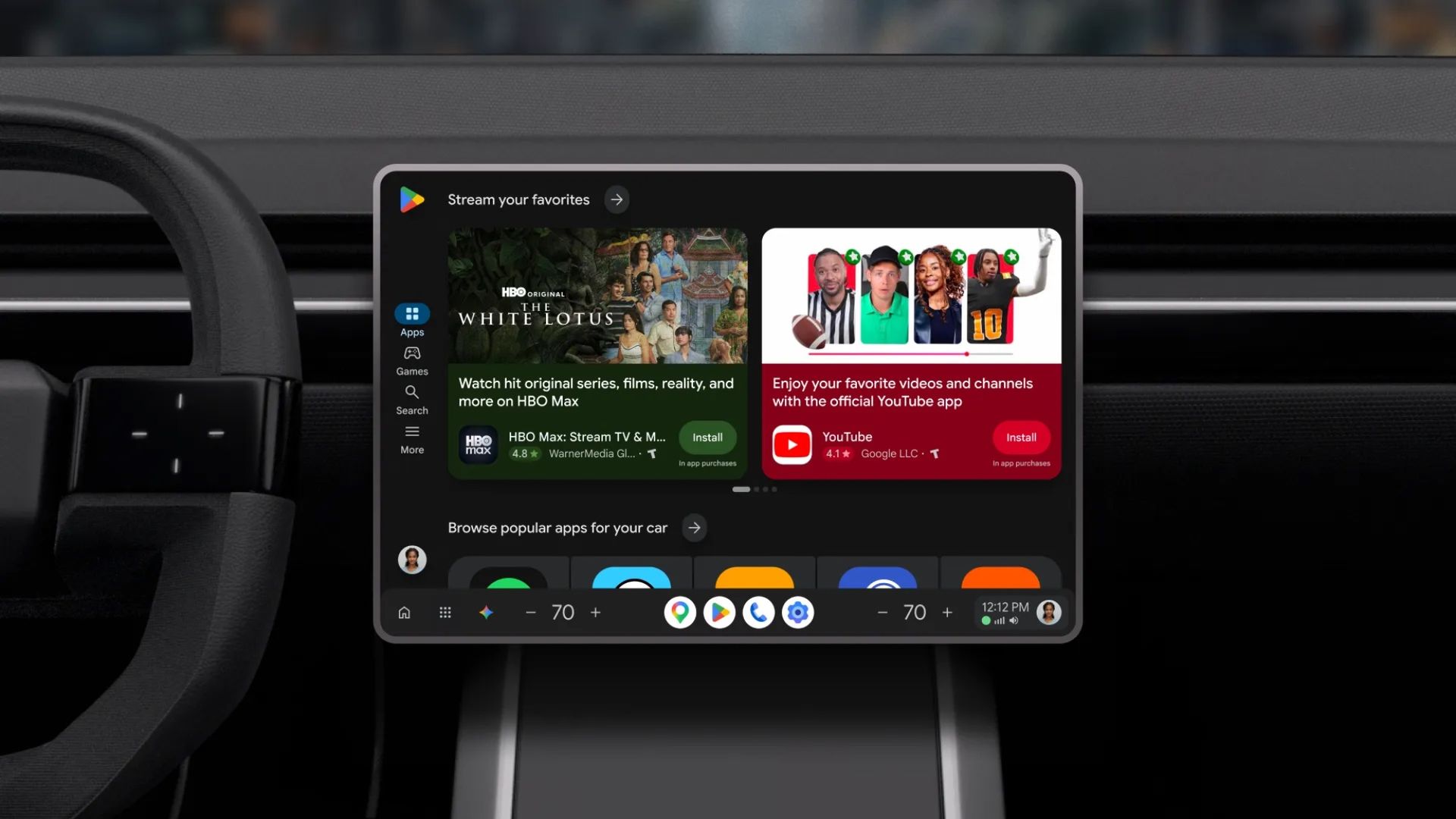 Google uppdaterar bilar med nya funktioner