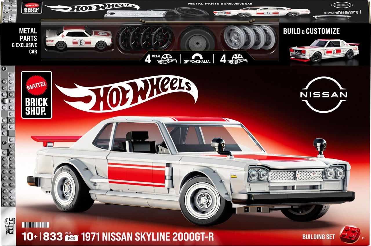 Mattel släpper Nissan Skyline i bitar