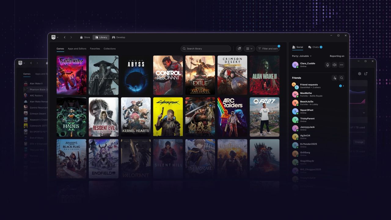 Epic Games visar upp ny launcher