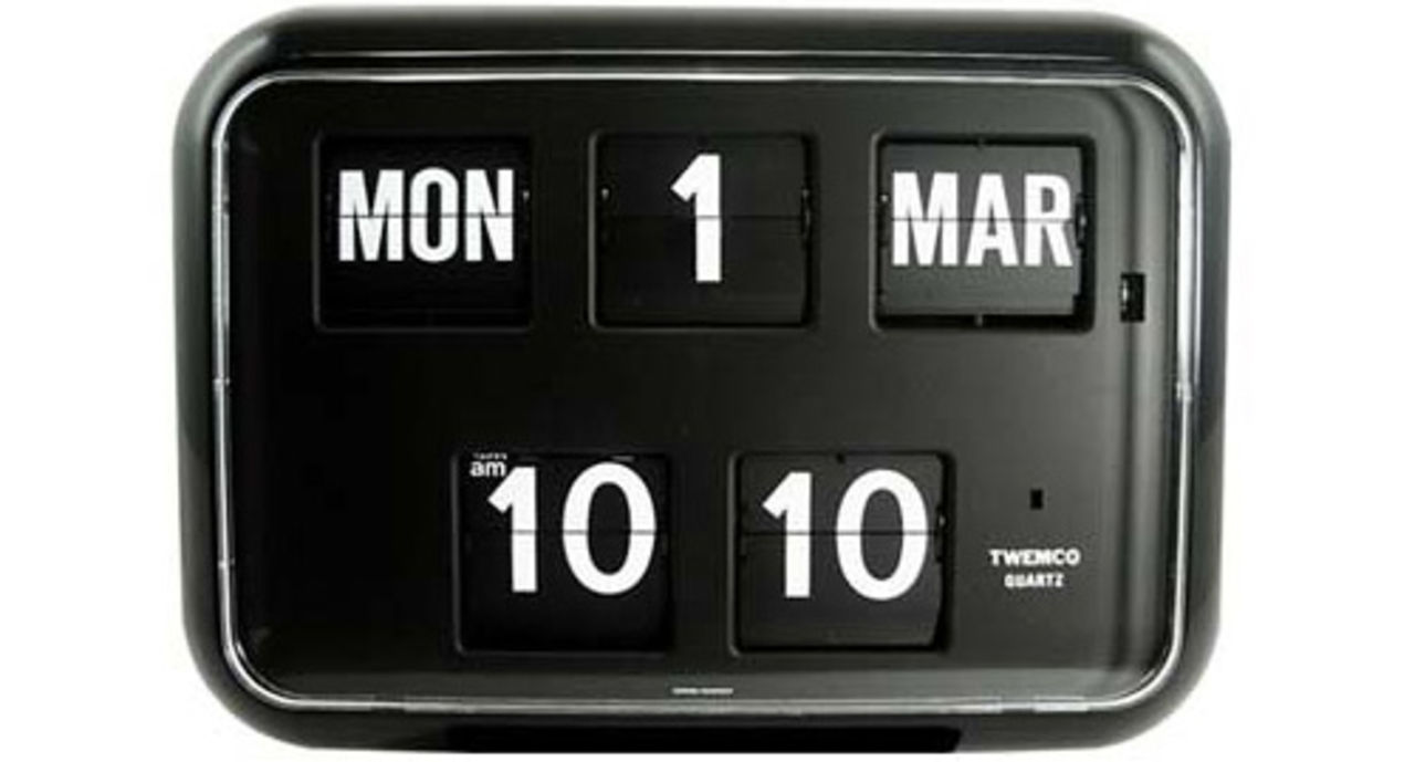 En riktig retroklocka