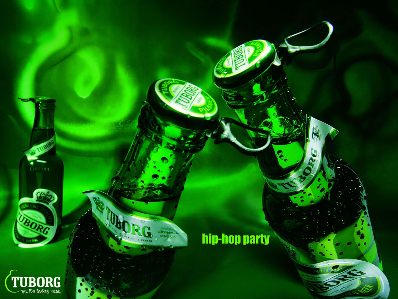 Åååå så snyggt Tuborg