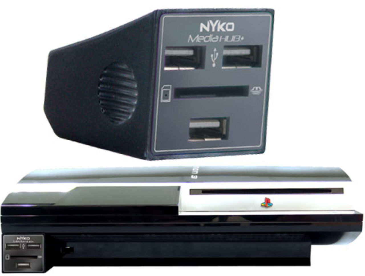 Media-hub för Playstation 3