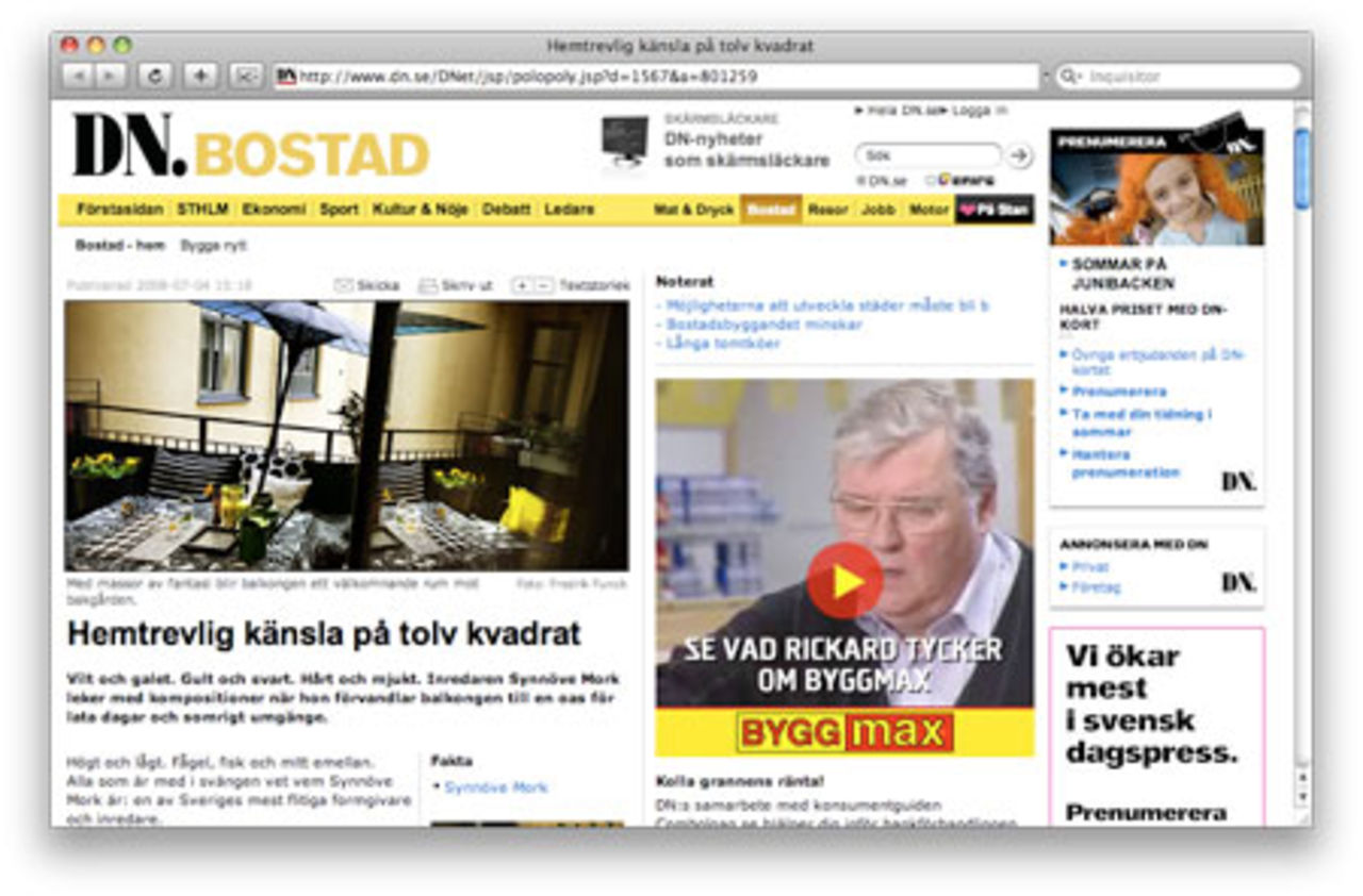 Gör din balkong till en oas