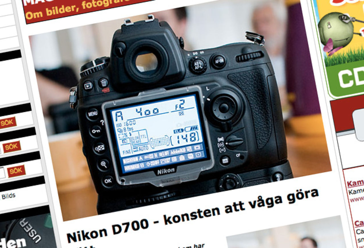 Hands-on D700