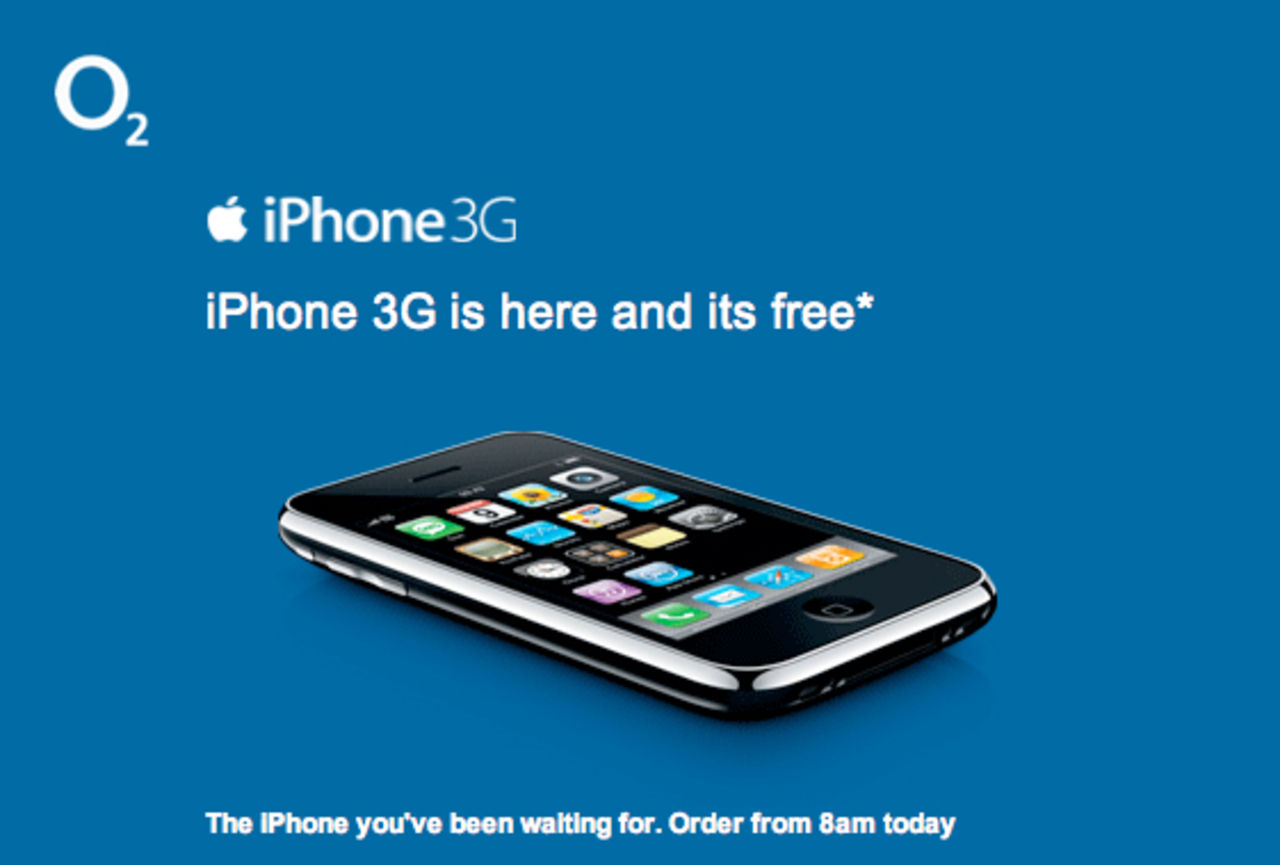 iPhone 3G slutsåld i Storbritannien