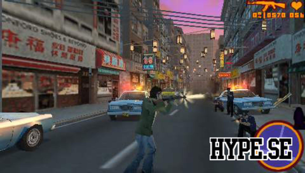 Fyra bilder från nya Driver-spelet