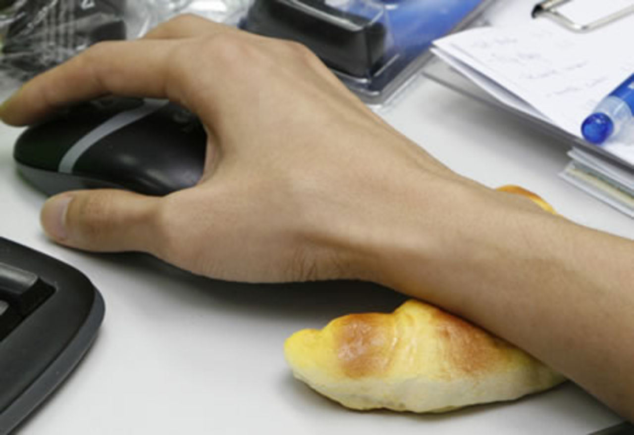 Smaskigt handledsstöd