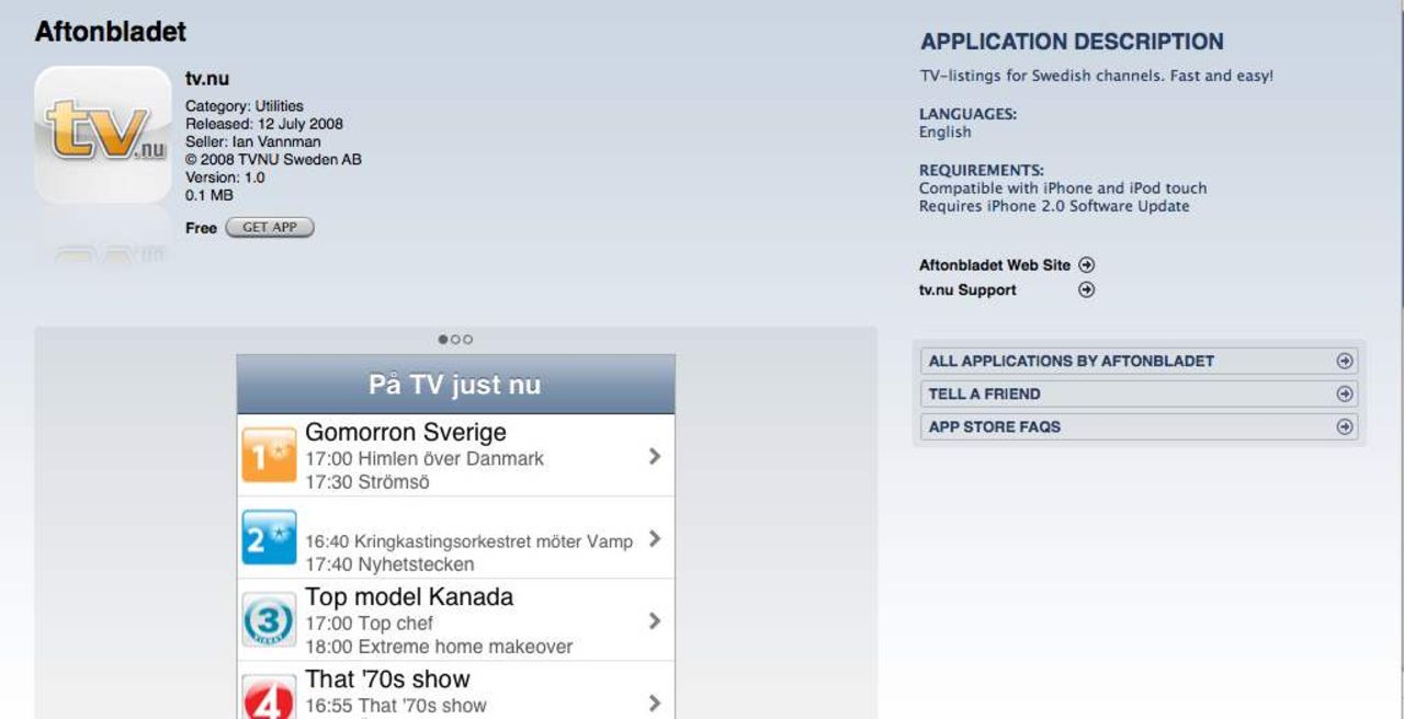 TV är iPhone-användarnas favorit