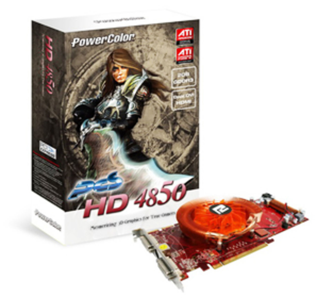PowerColor släpper HD 4850 med 2 GB minne