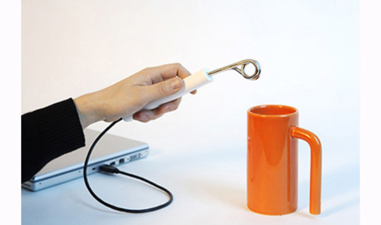 När kaffet vid datorn blir kallt