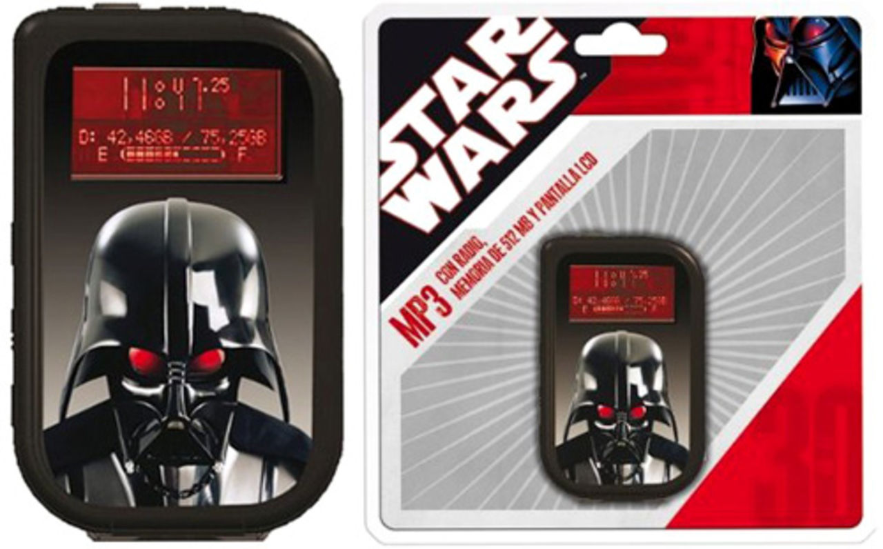 Spela MP3 med Darth Vader