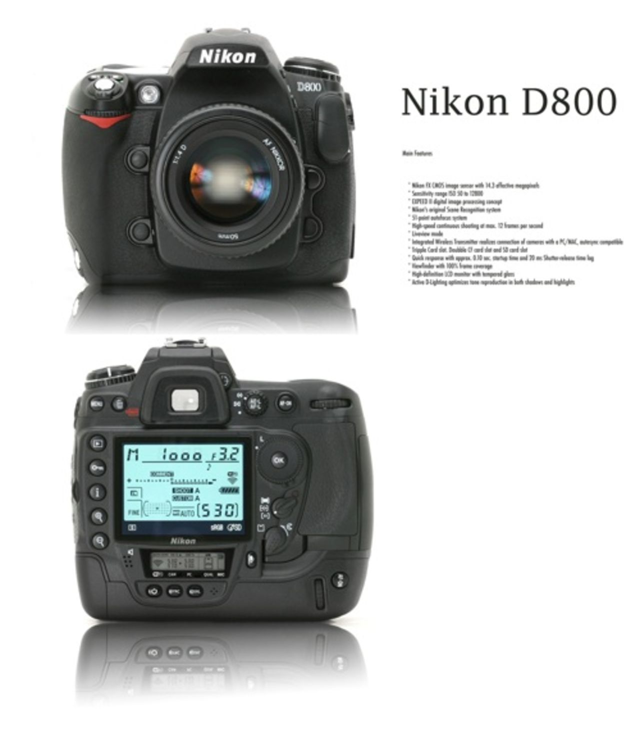 Rykte/Fake: Nikon D800