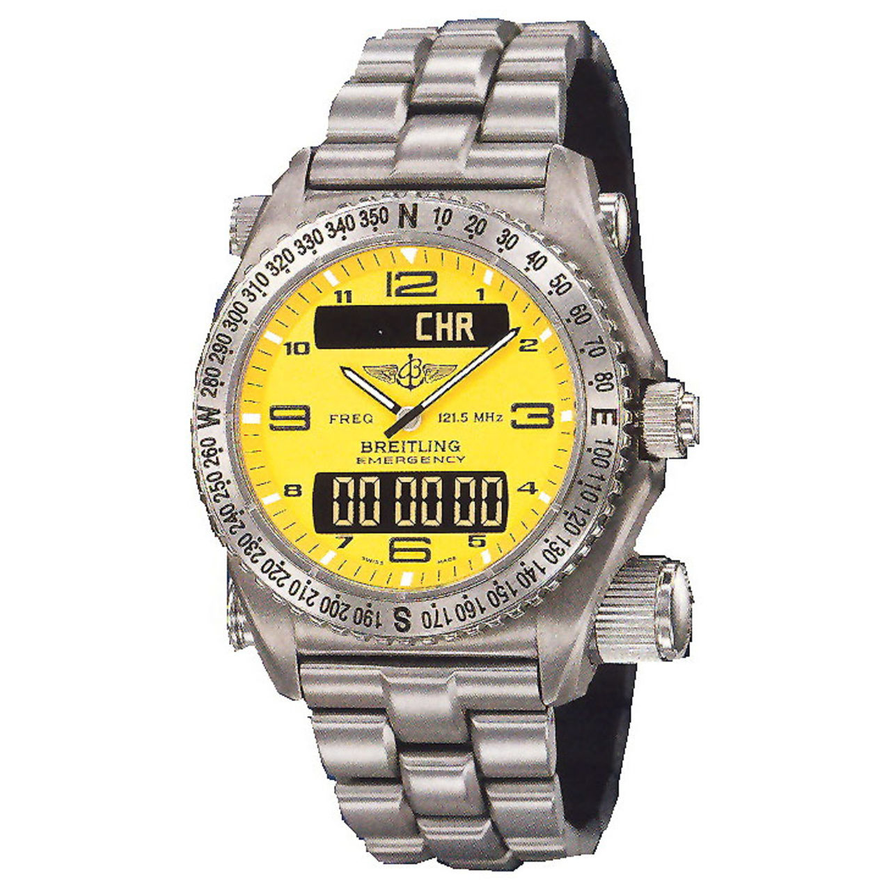 Klocka med nödsändare från Breitling