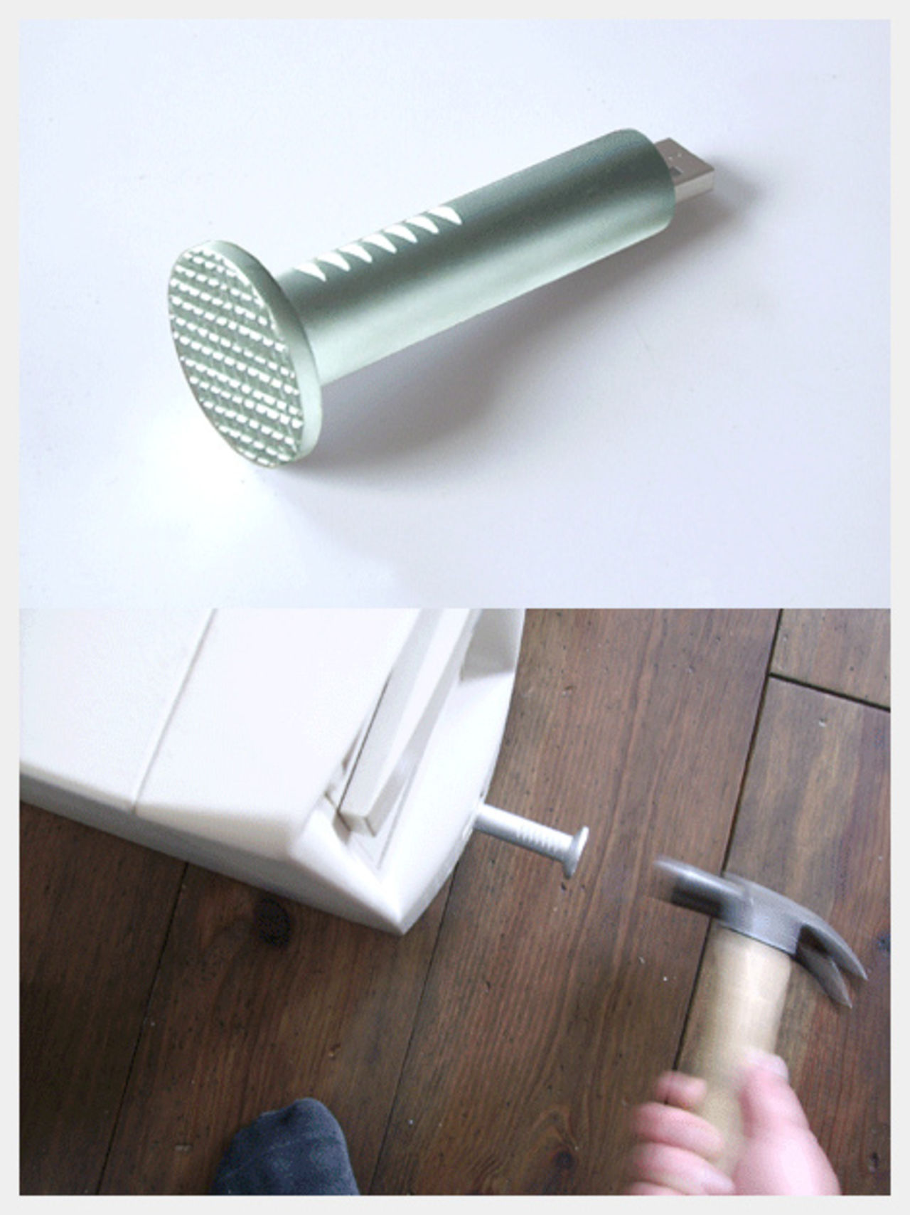 Spika dit USB-minnet