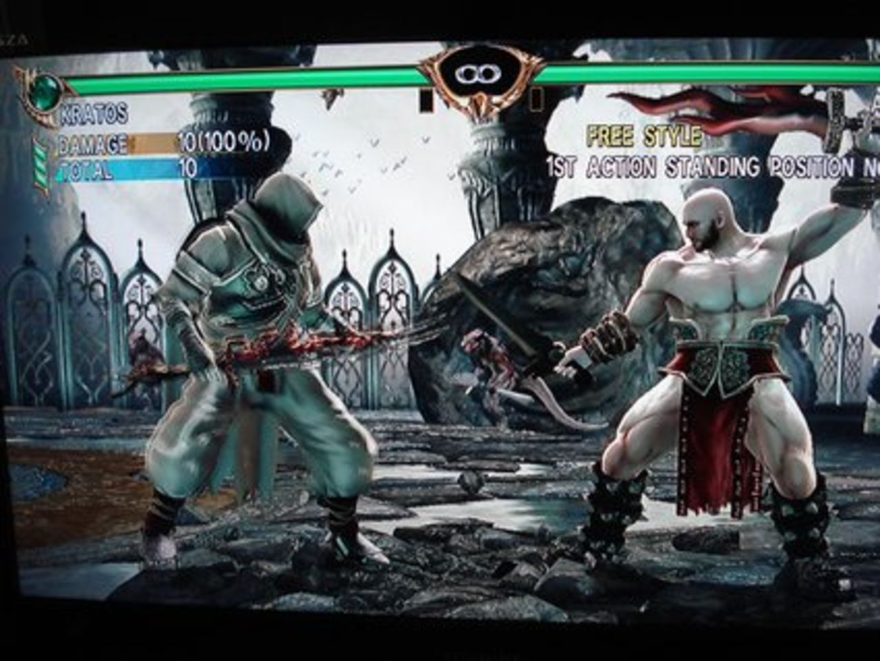 Kratos i Soul Calibur IV