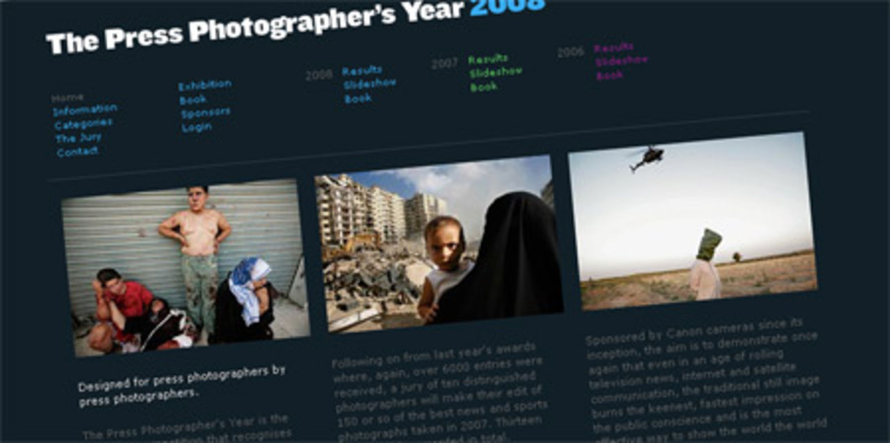 The Press Photographer's Year 2008