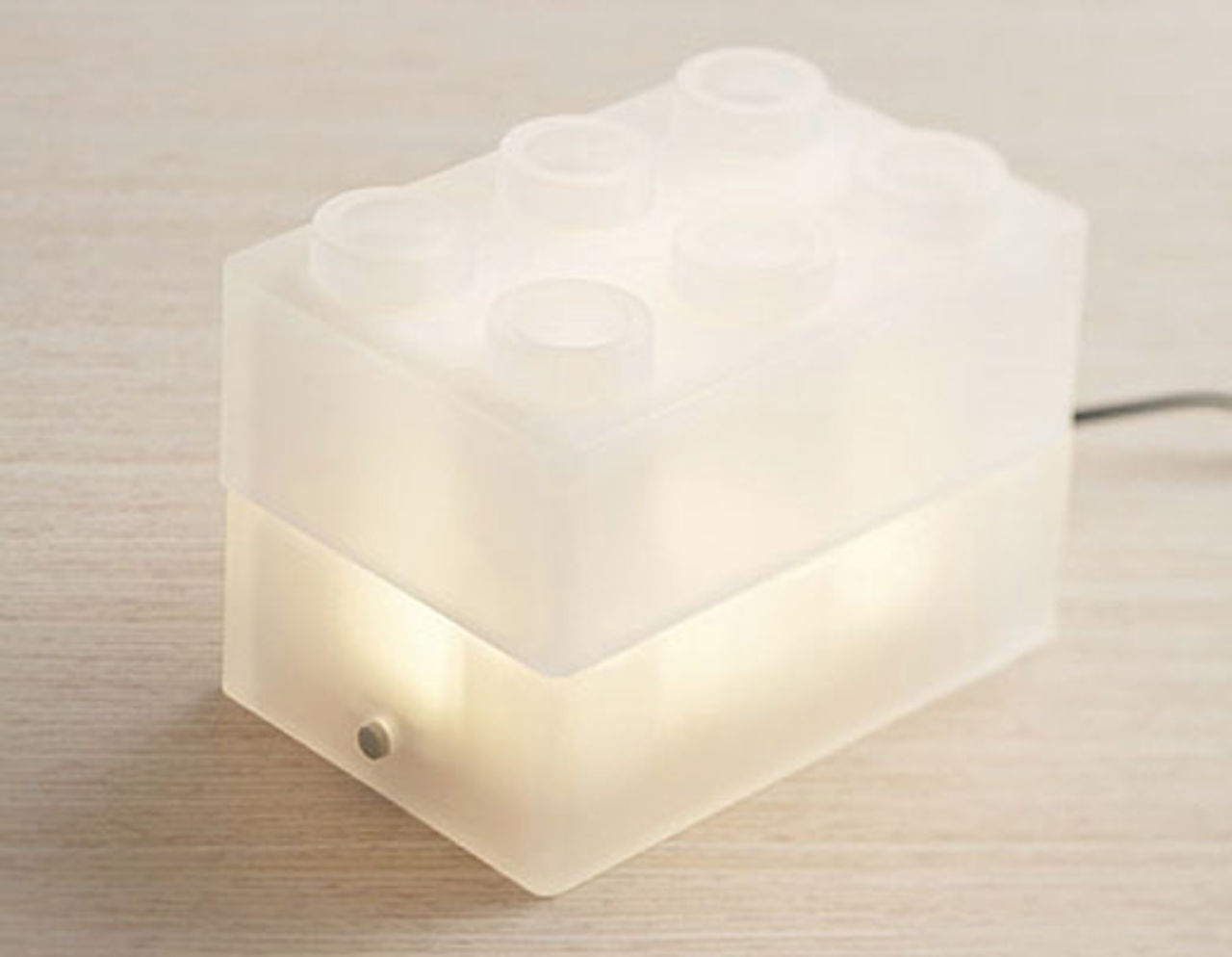 Legoklossen som lyser upp