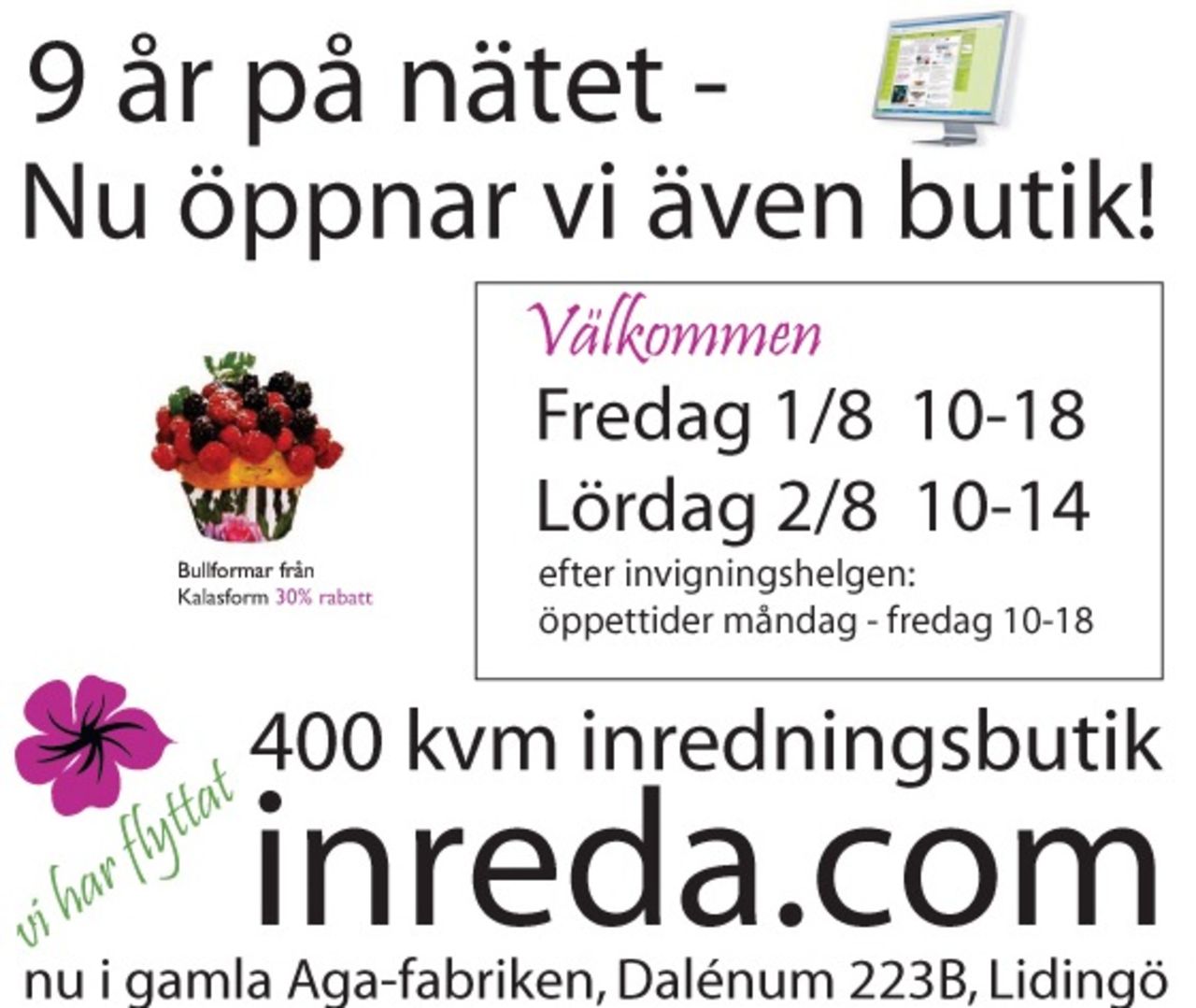 Inreda numera inte bara på nätet