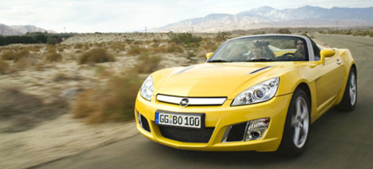 Opel GT till Europa om en månad