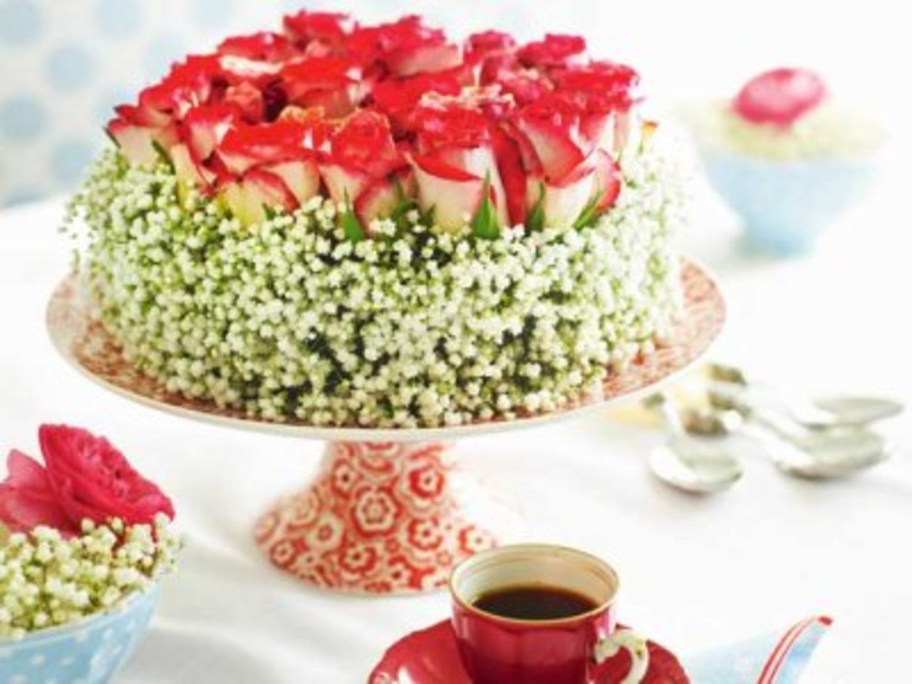 Det ska vara blomstertårtor...