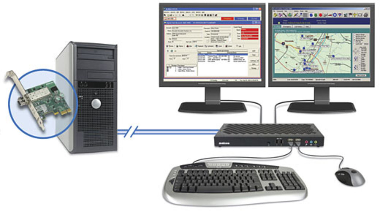 Flytta datorn 259 meter bort