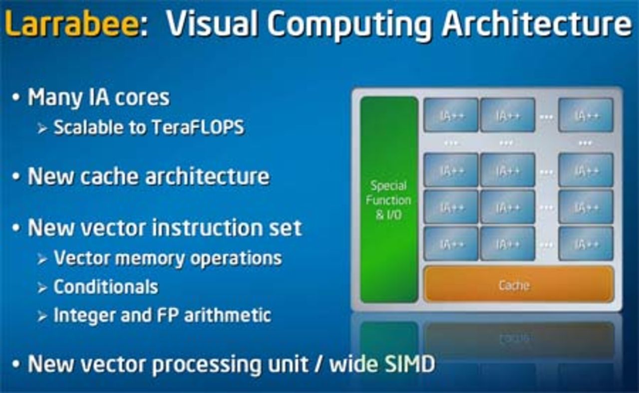 Intel kommer med mer information om Larrabee