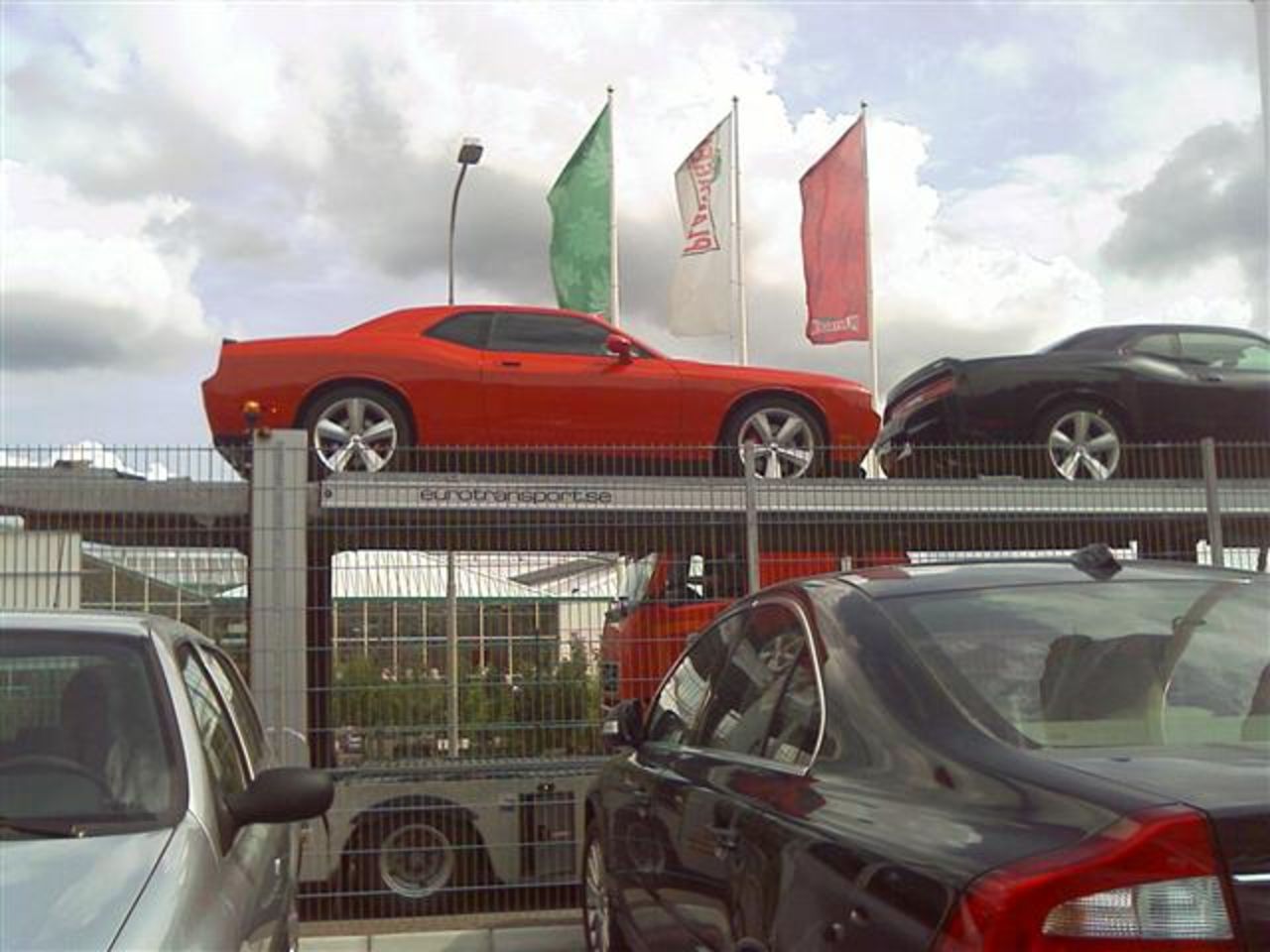 Dodge Challenger sedd i Göteborg