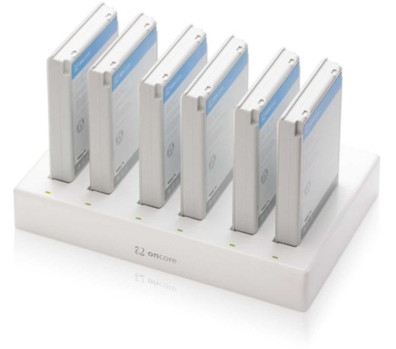Oncore Power laddar sex Mac-batterier samtidigt