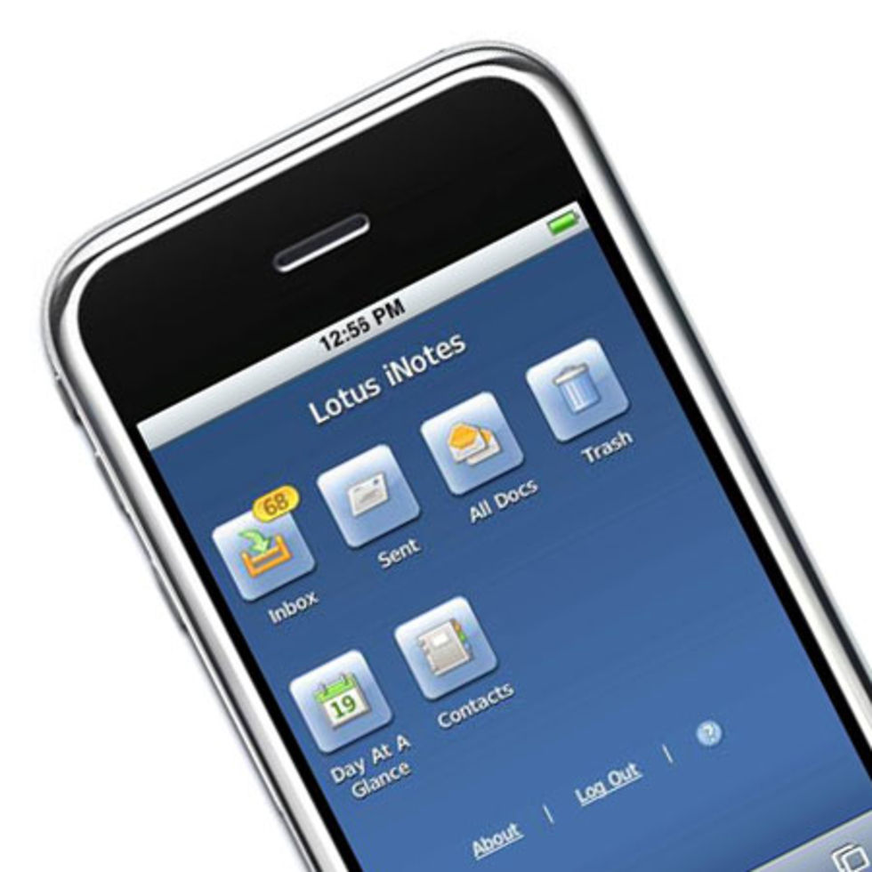 Lotus notes ios