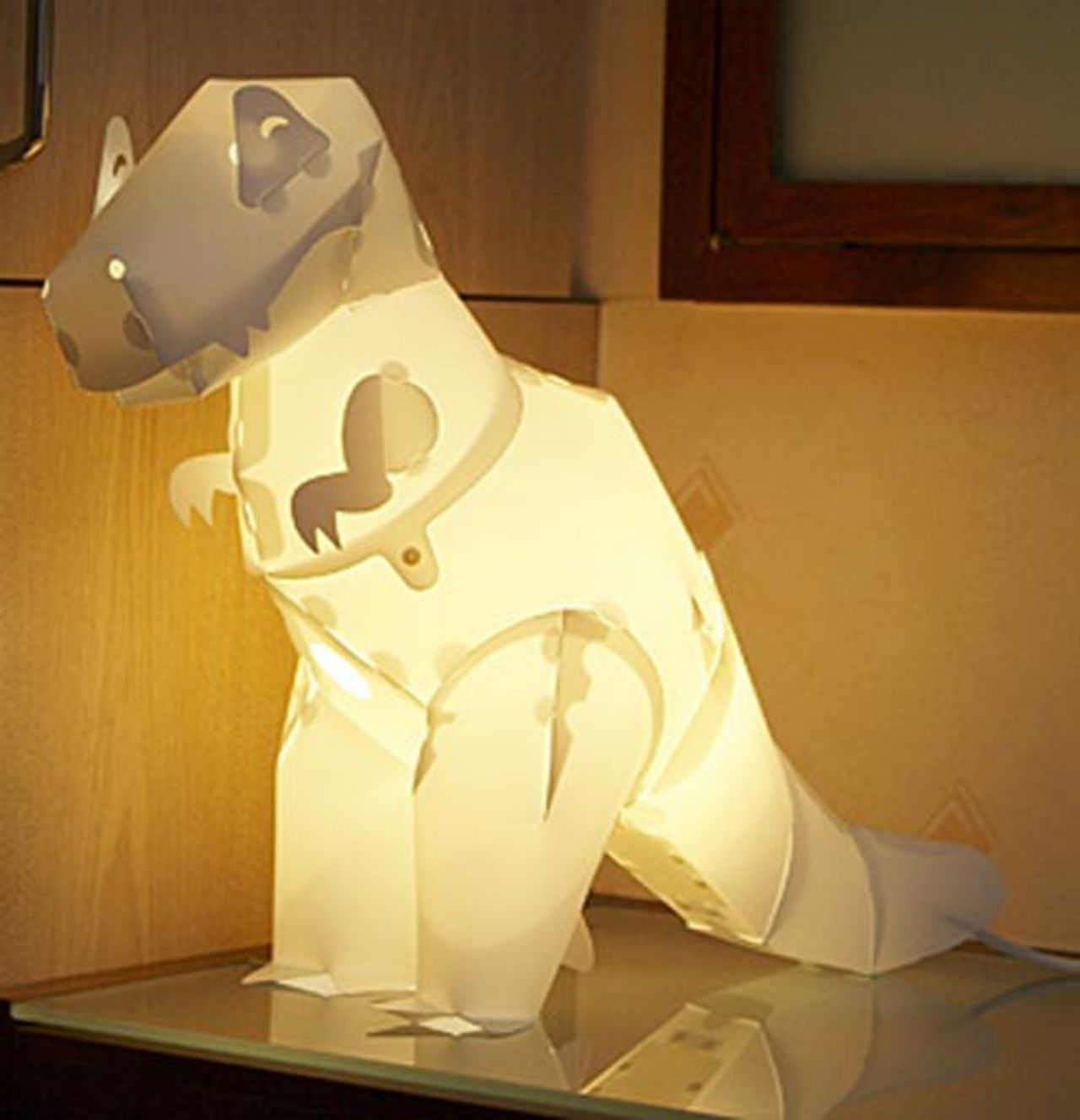 En lysande dinosaurie