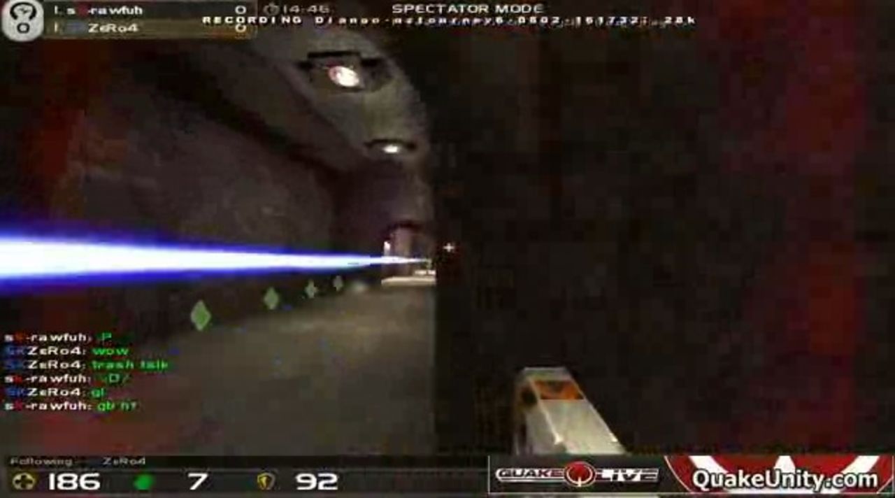 Lite gameplay från Quake Live