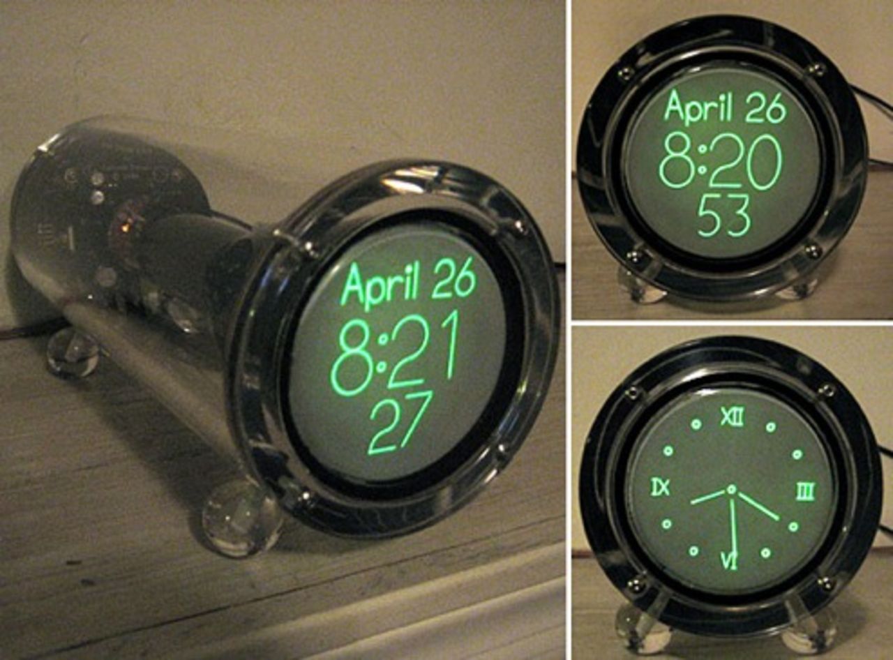 Scope Clock - klocka i ett katodrör