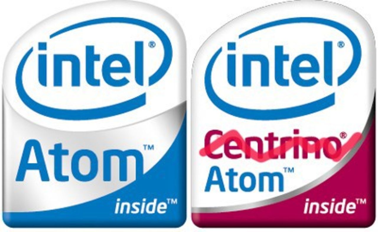 Intel döper om Centrino Atom