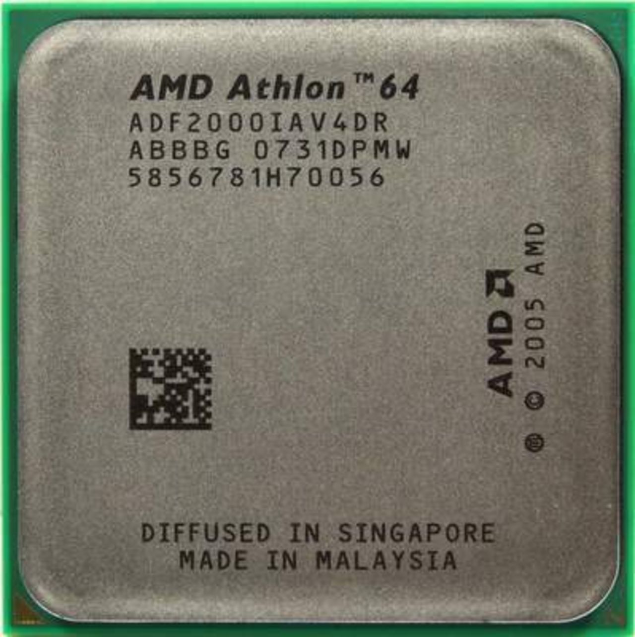 Athlon 64 2000+ ska konkurrera med Atom