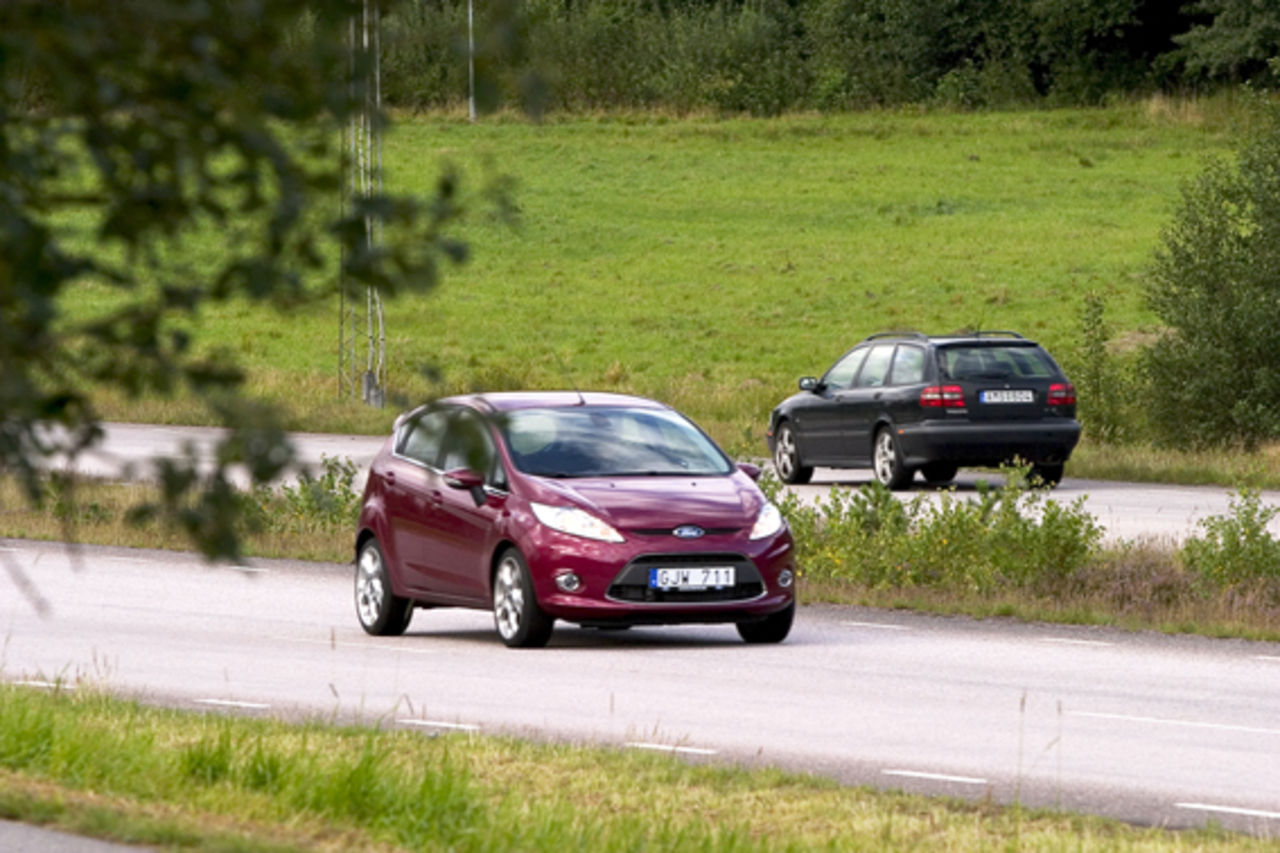 Nya Ford Fiesta skådad i Sverige